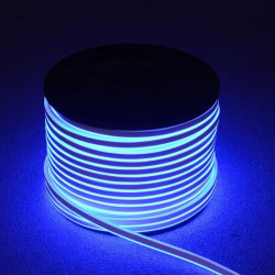 Гнучкий FLEX NEON 8х16 мм, 100м, 220В, IP65, колір синій