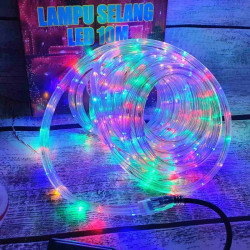 Гірлянда дюралайт (шланг) 10м, 220В, колір RGB різнокольоровий