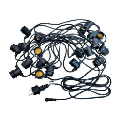 Вулична гірлянда Belt-Light 10метрів на 20 патронів (БЕЗ ЛАМП)
