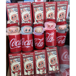 М'яка іграшка Лабубу The Monsters Labubu Coca Cola