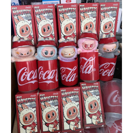 М'яка іграшка Лабубу The Monsters Labubu Coca Cola